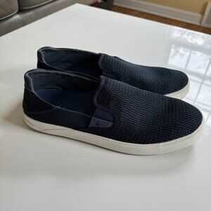 Olukai Lae'ahi Blue Slip-On Loafer Shoes 10443 Men’s